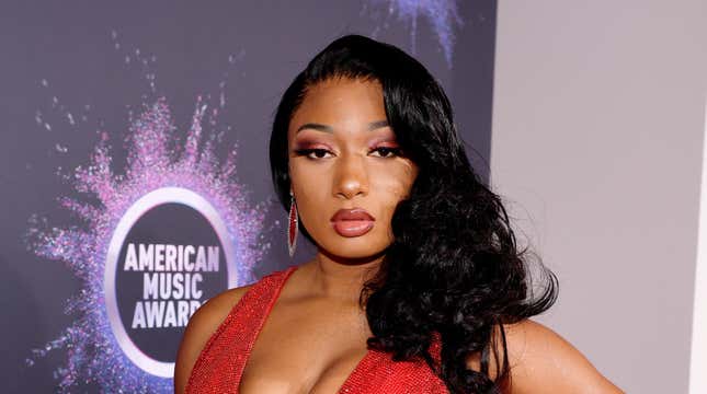 Megan Thee Stallion attends the 2019 American Music Awards on Nov. 24, 2019 in Los Angeles.