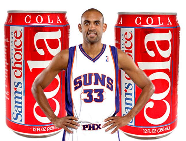 Image for article titled Grant Hill Signs Endorsement Deal With Sam&#39;s Choice Cola