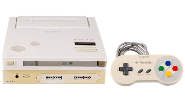 Image for article titled The Man Behind Pets.Com Bought The &#39;Nintendo Play Station&#39; Console For $360,000