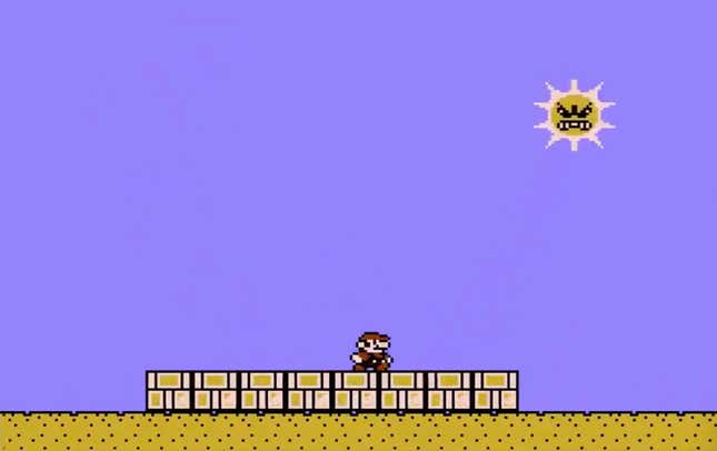 Image for article titled Super Mario Bros. 3&#39;s Angry Sun Gave Me Anxiety