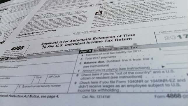 Image for article titled If You Request a Tax Extension, You Still Have to Pay by July 15