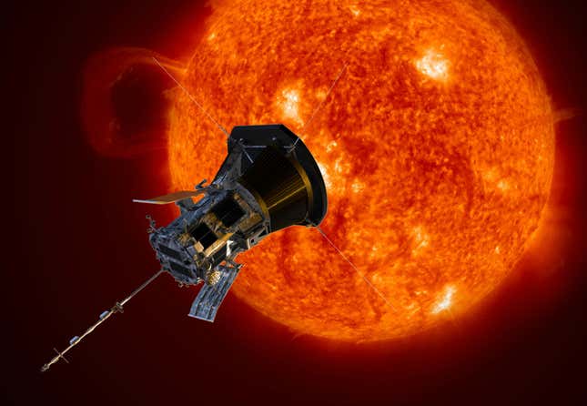 Artist’s conception of the Parker Solar Probe.