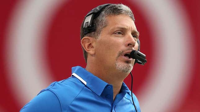 Image for article titled Jim Schwartz Allowed To Coach Despite Exhibiting Concussion-Like Symptoms
