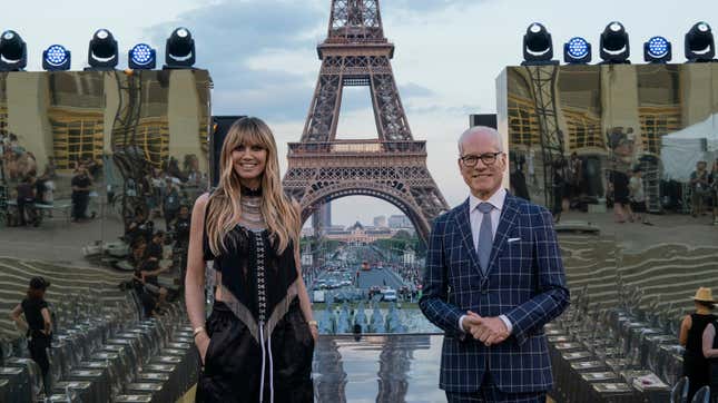 Image for article titled Heidi Klum and Tim Gunn explain the difference between Making The Cut and that other show