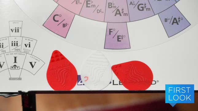 Image for article titled Attak Piks are High Tech Guitar Picks that Mix Up Your Music