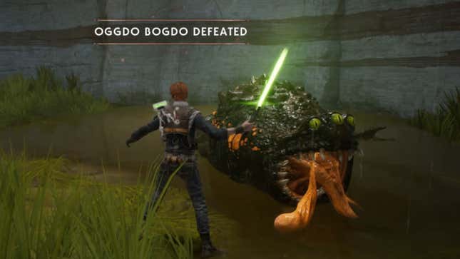 Image for article titled How To Kill Jedi: Fallen Order&#39;s Oggdo Bogdo More Easily