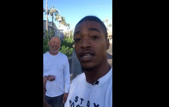 Image for article titled Arizona Man Arrested After Being Caught on Camera Telling Black Man He’s in a ‘No N-Word Zone’