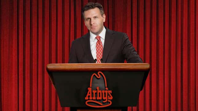 Image for article titled Doomsday Clock Pushed To One Minute To Midnight After Arby’s Threatens Launch Of 3-Cheese Jalapeño Beef ’N Bacon Melt