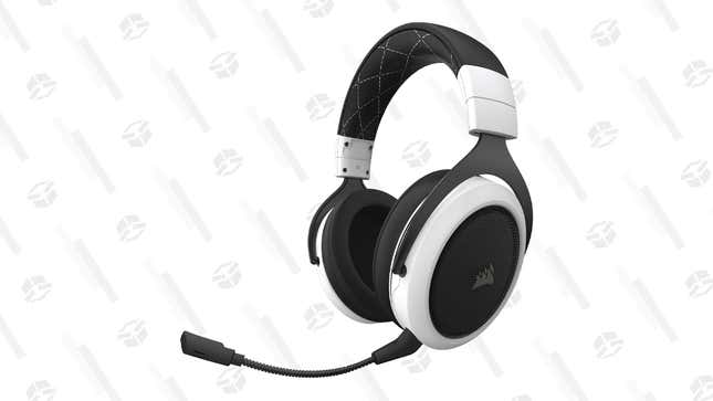 CORSAIR HS70 Wireless Gaming Headset (White) | $60 | Amazon