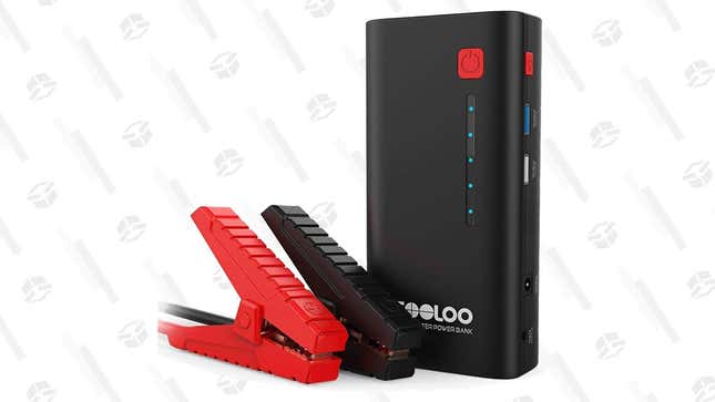 GOOLOO SuperSafe Car Jump Starter | $47 | Amazon | Clip the 5% off coupon and promo code YNIGPLFH

