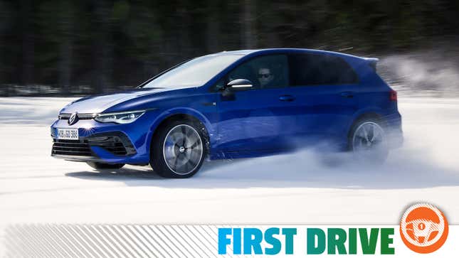 Image for article titled We Drove The 2022 Golf R On Ice And It’s Probably Going To Be The Best New Hot Hatch You Can Buy