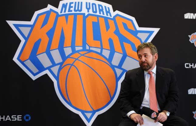 Image for article titled Knicks Fined By NBA For Being Diaper Babies Toward New York Daily News