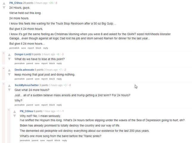 Image for article titled Trump's Extremist Fansite 'The Donald' Is Going Through Some Shit