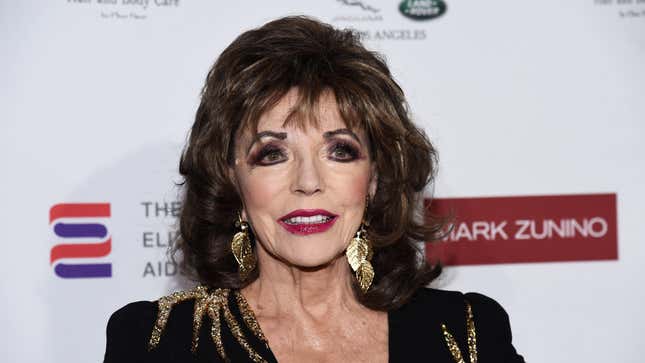 Image for article titled Joan Collins Hates Your &#39;Tragic&#39; Jeans