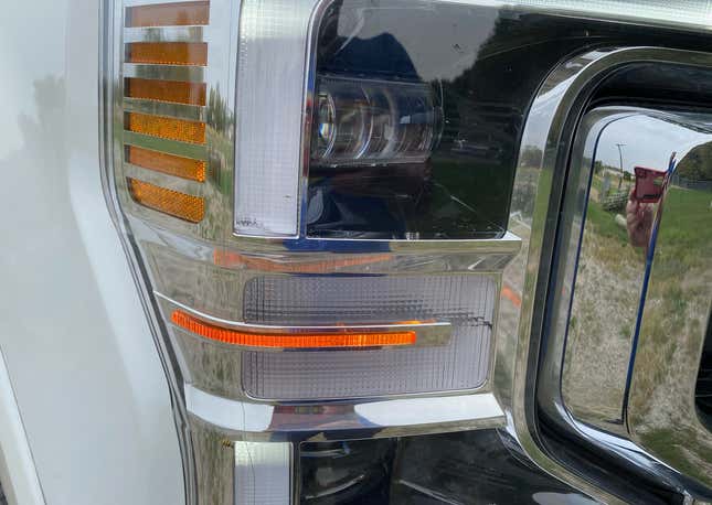 Image for article titled The 2021 Ford F-250 Lariat Tremor With A Ramp Kit Makes A Pretty Great Way To Haul A Changli Across The Country