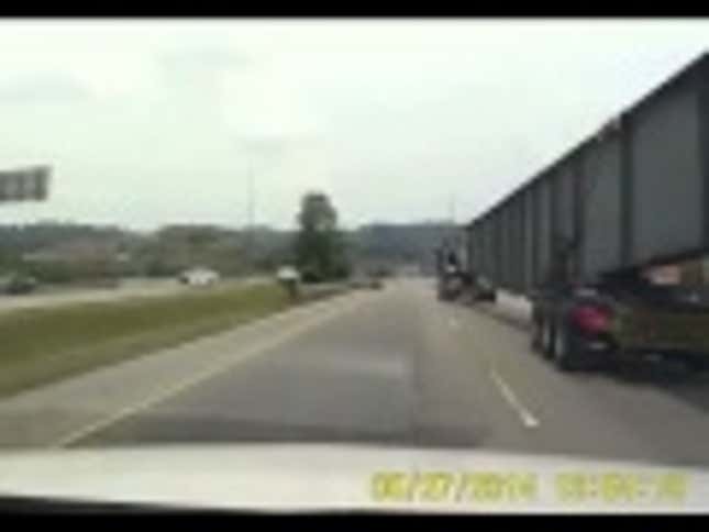 Epic Truck-Tipping Is Why You're Careful Hauling Huge, Precarious Cargo