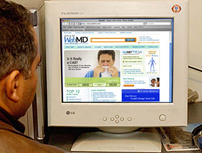 Image for article titled WebMD Doesn&#39;t Know How To Tell You This