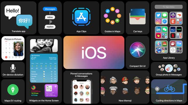 Image for article titled Every Awesome iOS 14 Feature Apple Announced at WWDC 2020