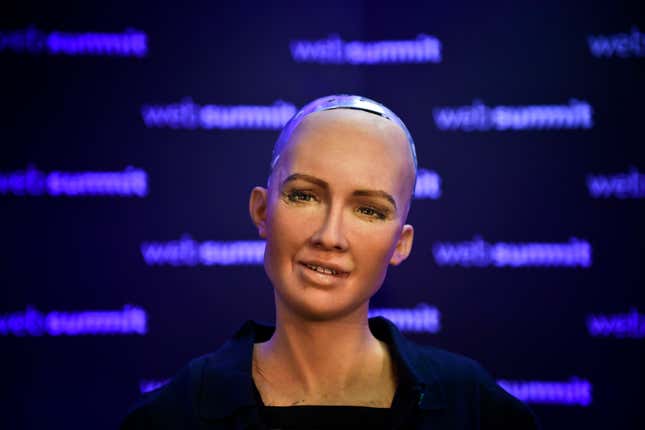 Image for article titled Congratulations to Sophia the Robot, Who Is Far More Successful Than Me