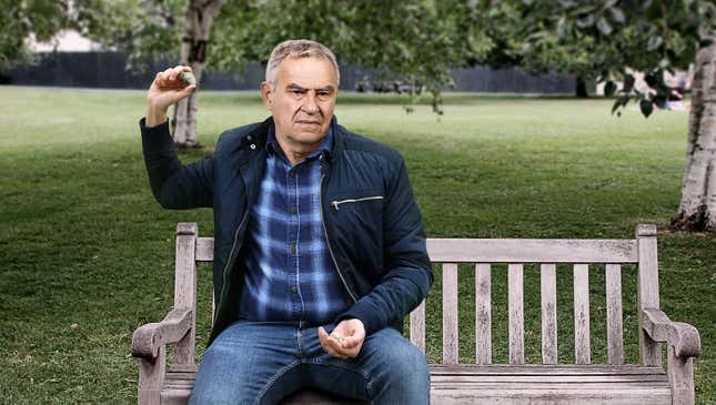 Image for article titled Lonely Elderly Man Visits Pond To Pelt Ducks With Rocks