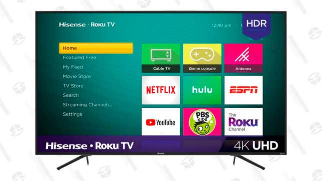 Hisense 55&quot; 4K UHD Roku TV | $230 | Best Buy