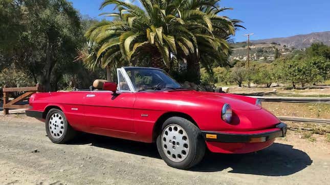 At $4,500, Is This 1989 Alfa Romeo 2000 Spider Graduate At The Top Of Its Class?