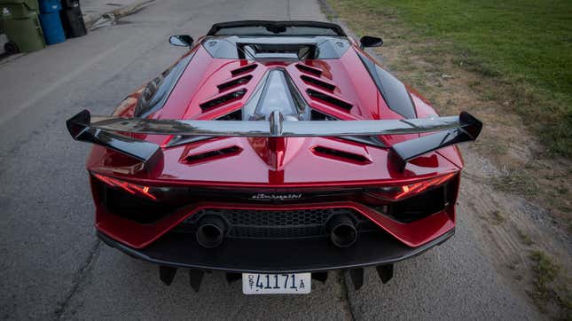 Image for article titled The Best Thing About Driving A $670,000 Lamborghini Aventador SVJ Is The Joy It Brings Others