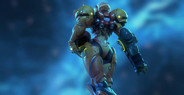 Image for article titled A Slightly Different Take On Metroid's Samus Aran