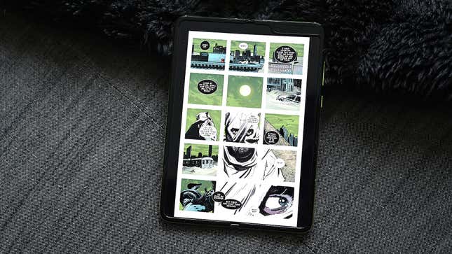 The Galaxy Fold’s display is perfect for reading comics.