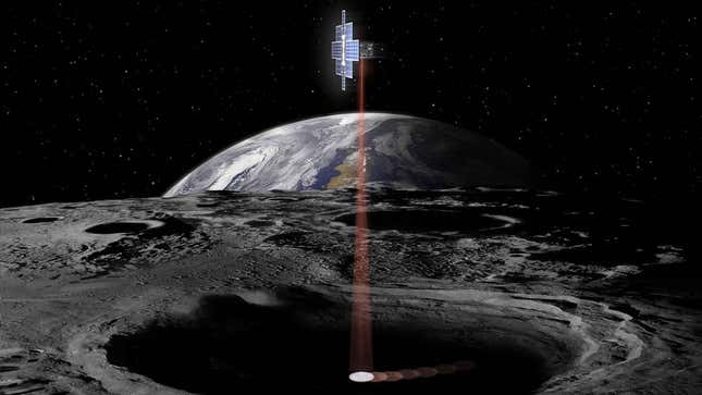 Imagen para el artículo titulado La nueva sonda de la NASA tiene una única misión: buscar agua en la Luna para los astronautas del programa Artemis