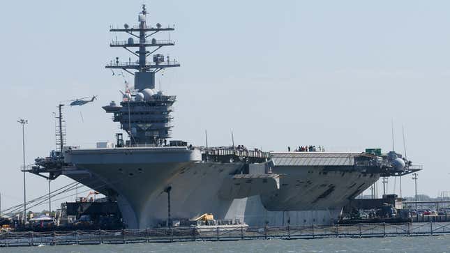 Image for article titled Congress Approves Defense Relief Funding For Americans To Receive Stimulus Aircraft Carrier