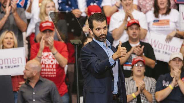 Image for article titled Republicans Want Don Jr. to Run for President, for Some Terrible Reason