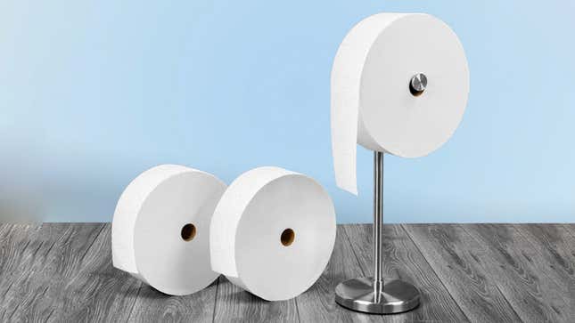 Image for article titled Should You Buy Charmin&#39;s Giant Toilet Paper Roll?