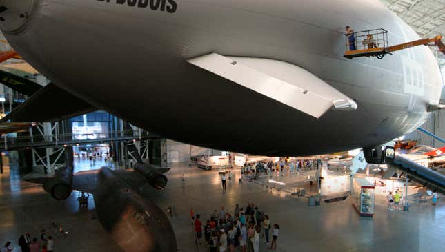 Image for article titled Smithsonian Museum Celebrates Black Alternate History Month With Full-Scale Recreation Of W.E.B. Du Bois’ War Zeppelin