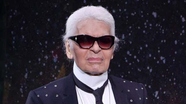Image for article titled Karl Lagerfeld Horrified By Uninspired, Garish Tunnel Of Light Coming Toward Him