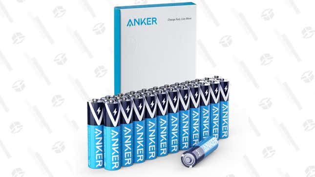 24-Pack Anker Alkaline AAA Batteries | $6 | Amazon | Clip the 35% coupon
24-Pack Anker Alkaline AA Batteries | $8 | Amazon | Clip the 23% coupon
