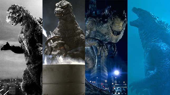 Godzilla’s been through quite some changes over the years.