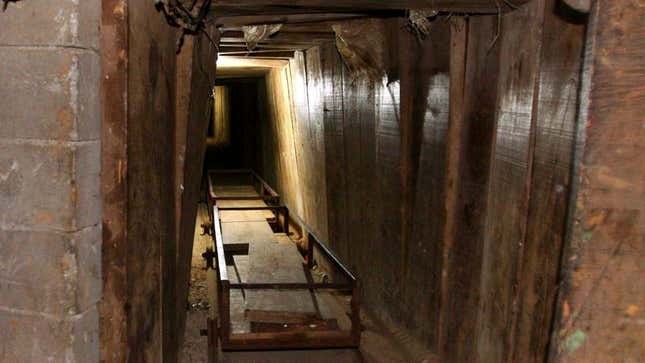 Image for article titled Report Finds Drug Tunnels Most Intact Transport Infrastructure In U.S.