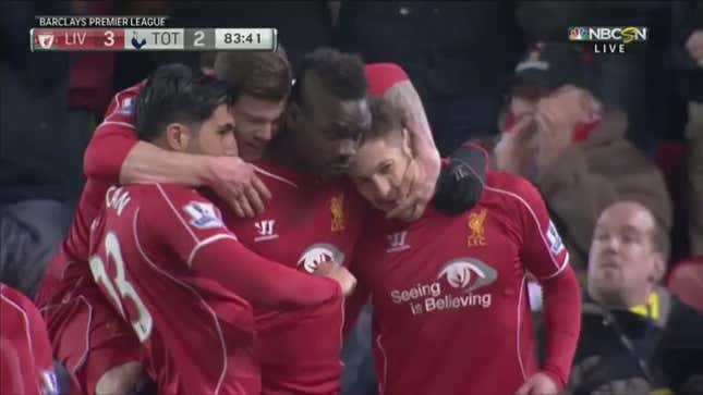 Mario Balotelli Does Good Thing On Soccer Field
