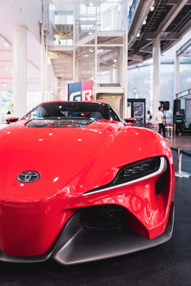 Image for article titled Toyota Brought the Most Iconic Modified Supras to Celebrate the 2020 Supra in Japan