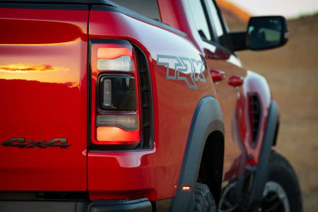 Image for article titled The 2021 Ram 1500 TRX Is Awesome Off-Road And Not So Great At Anything Else