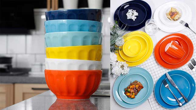 Up to 39% off Sweese Plate and Bowl Sets | Amazon