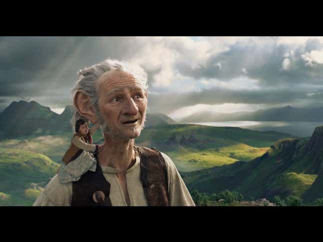 <em>The BFG</em> commits to vegetarianism in a new trailer