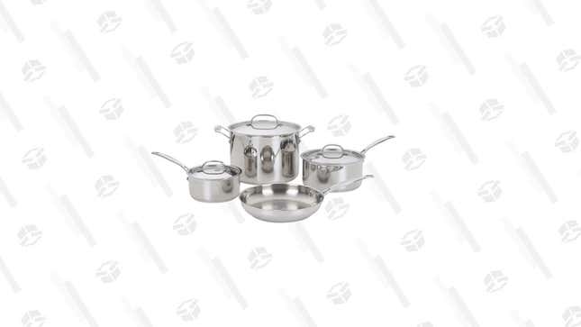 Cuisinart Stainless Steel Cookware Set | $149 | SideDeal