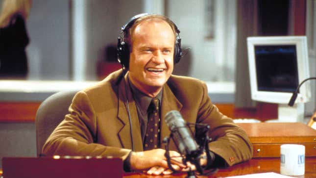 Image for article titled Let us speculate wildly about the 6 Frasier reboot ideas Kelsey Grammer is reportedly considering