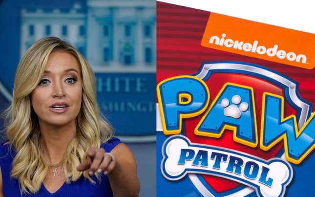 Image for article titled White House Lies About Paw Patrol Being Cancelled While Criticizing So-Called &#39;Cancel Culture&#39; for Cops