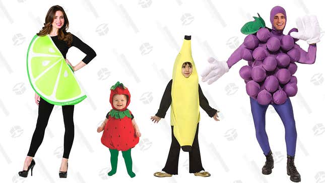 Image for article titled Cute and Easy Family Halloween Costumes For You and Your Baby
