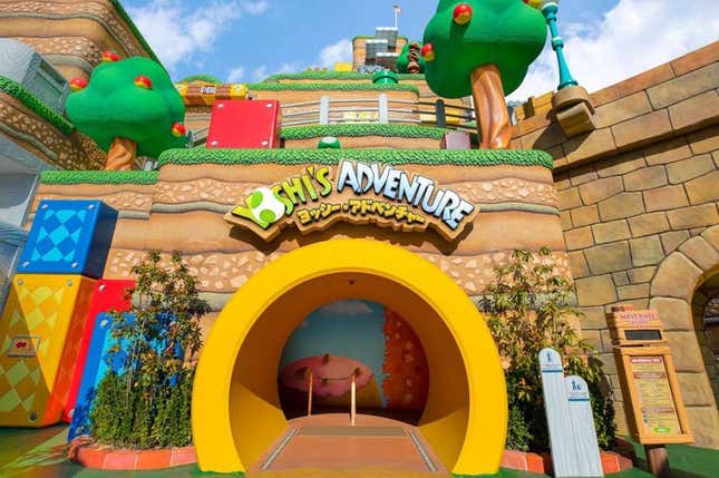 Imagen para el artículo titulado Super Nintendo World finalmente abrió sus puertas en Japón