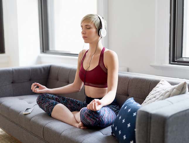 Image for article titled Free Version Of Meditation App Plays Panicked Shrieks Every 15 Minutes