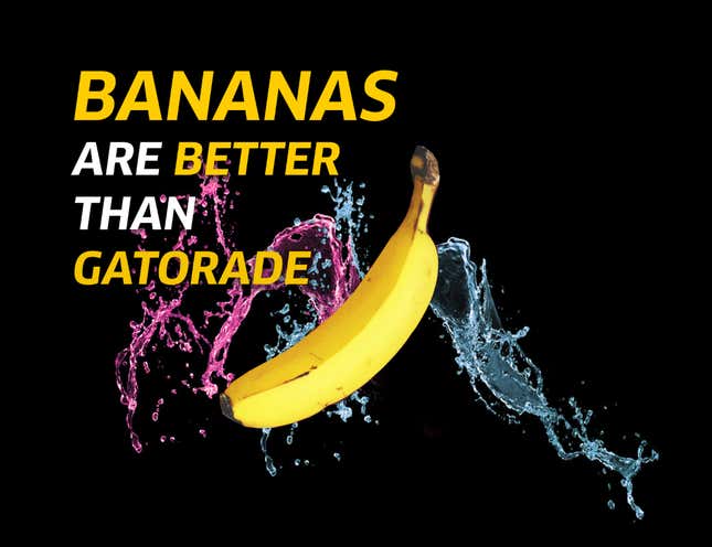 Image for article titled The Banana Has What It Takes To Defeat Gatorade